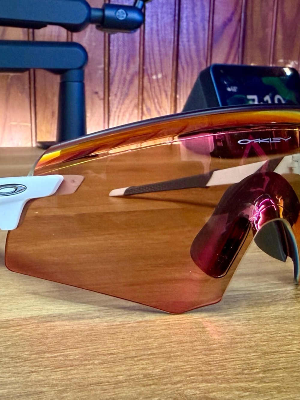 Oakley ENCODER  Prizm Field Lenses, 
Matte White Frame - Picture 2 of 6